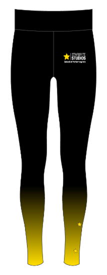 Picture of Children's Starbrite Branded Lycra 3/4 Length Leggings