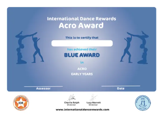 Picture of IDR - Acro - Early Years - Blue