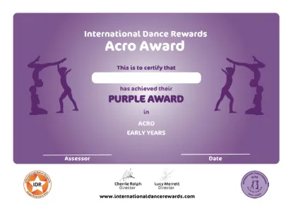 Picture of IDR - Acro - Early Years - Purple