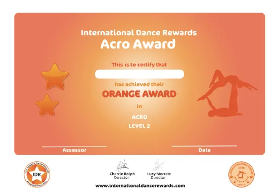 Picture of IDR - Acro - Level 2 - Orange