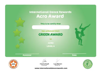 Picture of IDR - Acro - Level 4 - Green
