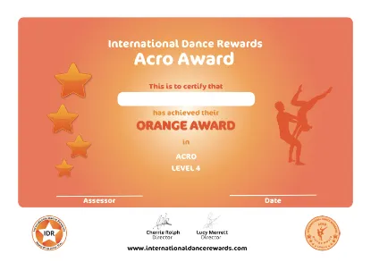 Picture of IDR - Acro - Level 4 - Orange