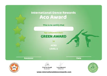 Picture of IDR - Acro - Level 5 - Green
