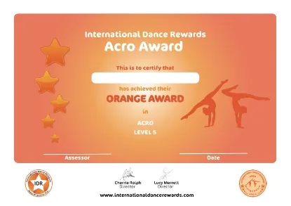 Picture of IDR - Acro - Level 5 - Orange