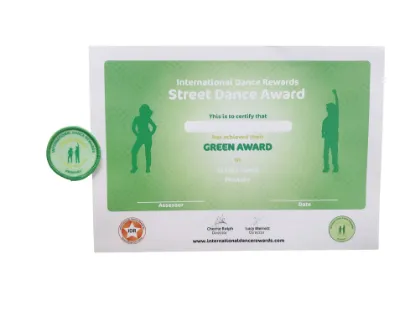 Picture of IDR - Street Dance - Primary - Green