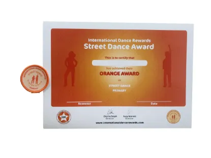 Picture of IDR - Street Dance - Primary - Orange