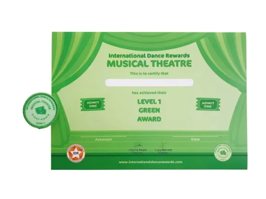 Picture of IDR - Musical Theatre - Level 1 - Green