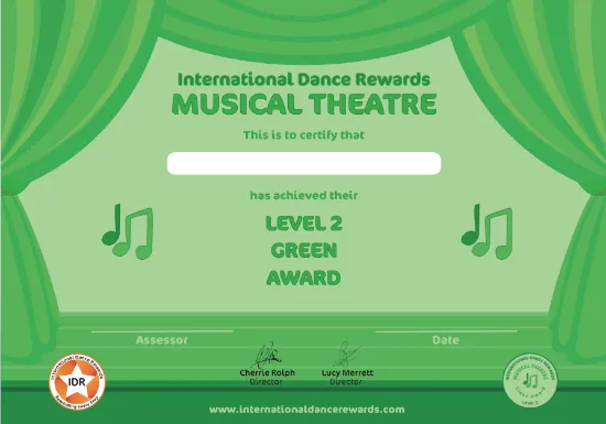 Picture of IDR - Musical Theatre - Level 2 - Green