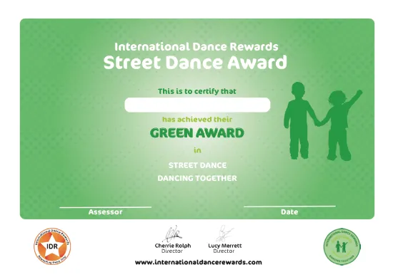 Picture of IDR - Street Dance - Dance Together - Green