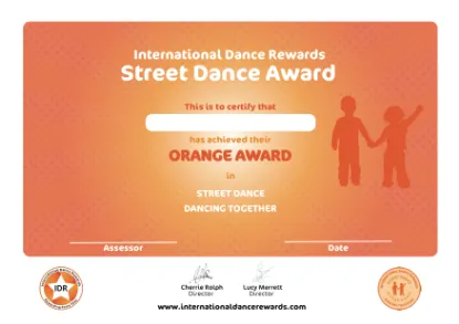 Picture of IDR - Street Dance - Dance Together - Orange