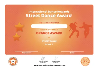Picture of IDR - Street Dance - Level 2 - Orange