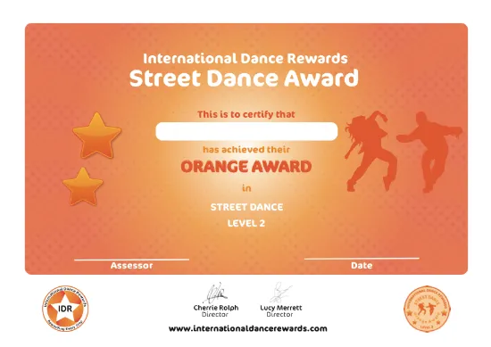 Picture of IDR - Street Dance - Level 2 - Orange