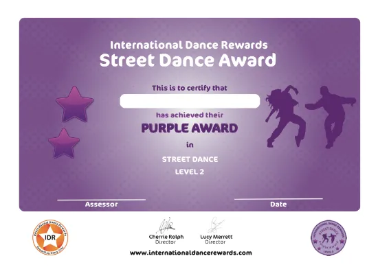 Picture of IDR - Street Dance - Level 2 - Purple
