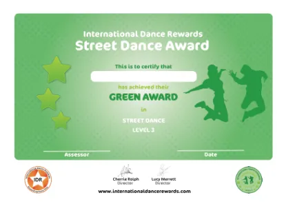 Picture of IDR - Street Dance - Level 3 - Green