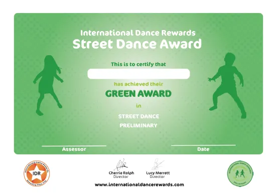 Picture of IDR - Street Dance - Preliminary - Green