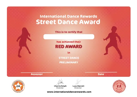 Picture of IDR - Street Dance - Preliminary - Red
