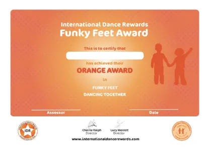 Picture of IDR - Funky Feet - Dancing Together - Orange