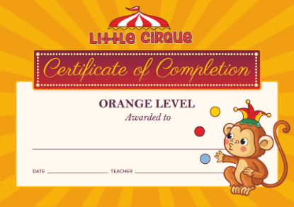 Picture of Little Cirque - Orange Certification - Level 1