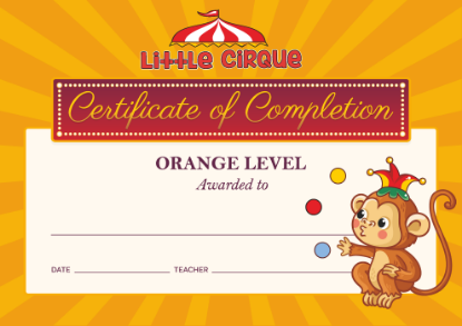 Picture of Little Cirque - Orange Certification