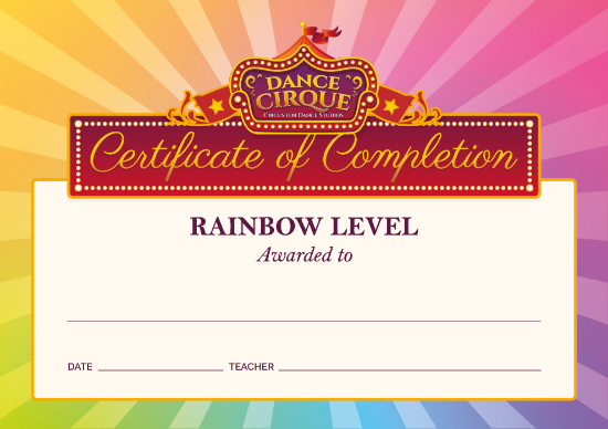 Picture of Dance Cirque - Rainbow Certification