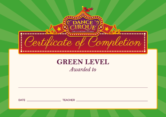 Picture of Dance Cirque - Green Certification