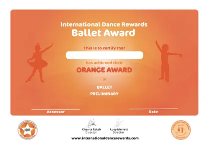 Picture of IDR - Ballet - Preliminary - Orange