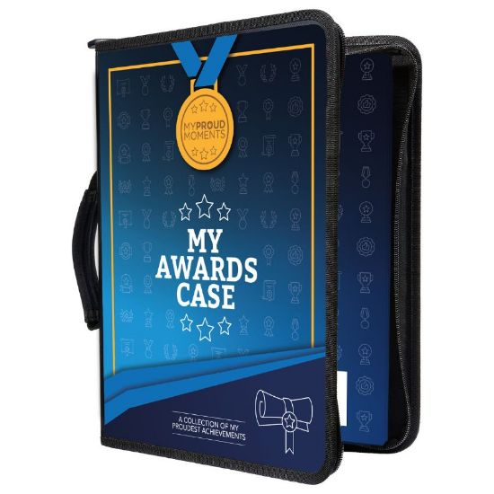 Starbrite Studios. Awards Display Case - Universal - Blue