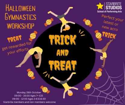 Picture of Trick and Treat Halloween Gymnastics Workshop