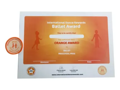 Picture of IDR - Ballet - Preschool Pros - Orange