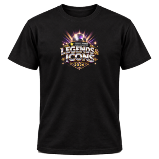 Picture of Legends and Icons Show 2026 T-Shirt - Adult Sizes